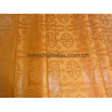 Tela africana de la ropa Super calidad Bazin Riche Guinea Brocade 10 yardas un bolso de color dorado